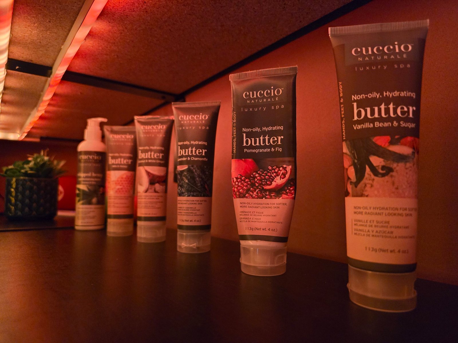 Massage room interior